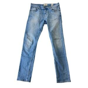 Suitsupply Candiani Alain Jeans Mens 30x32 Button Fly 5 Pocket Stretch Denim